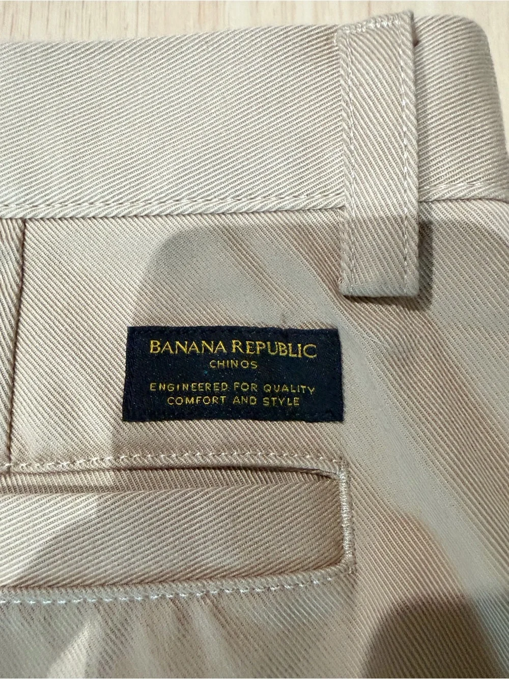 Banana Republic Men's Chinos in Tan